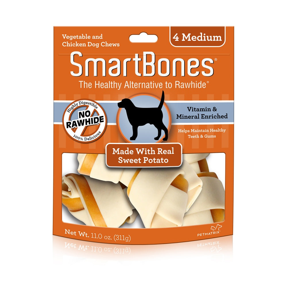 SmartBones Rawhide-Free Sweet Potato Dog Treats