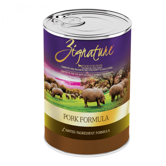 Zignature Limited Ingredient Diet Grain Free Pork Recipe Canned Dog Food