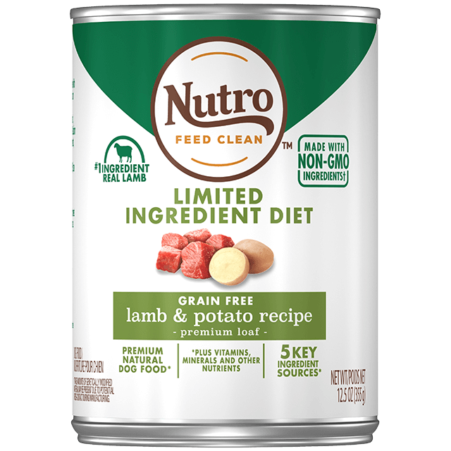 Nutro Limited Ingredient Diet Grain Free Lamb & Potato Pate Canned Dog Food