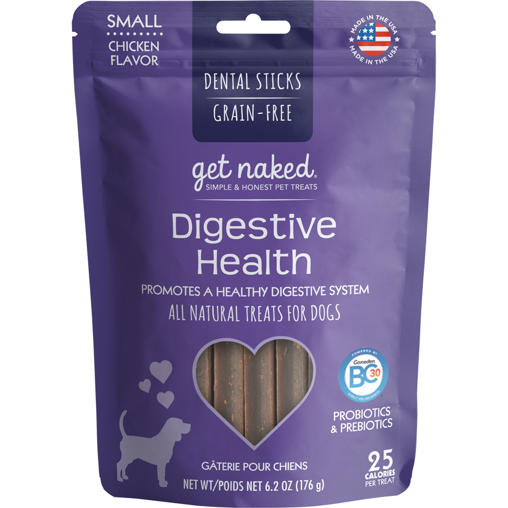 N-Bone Get Naked Grain Free Digestive Health Dental Chew Dog Treats