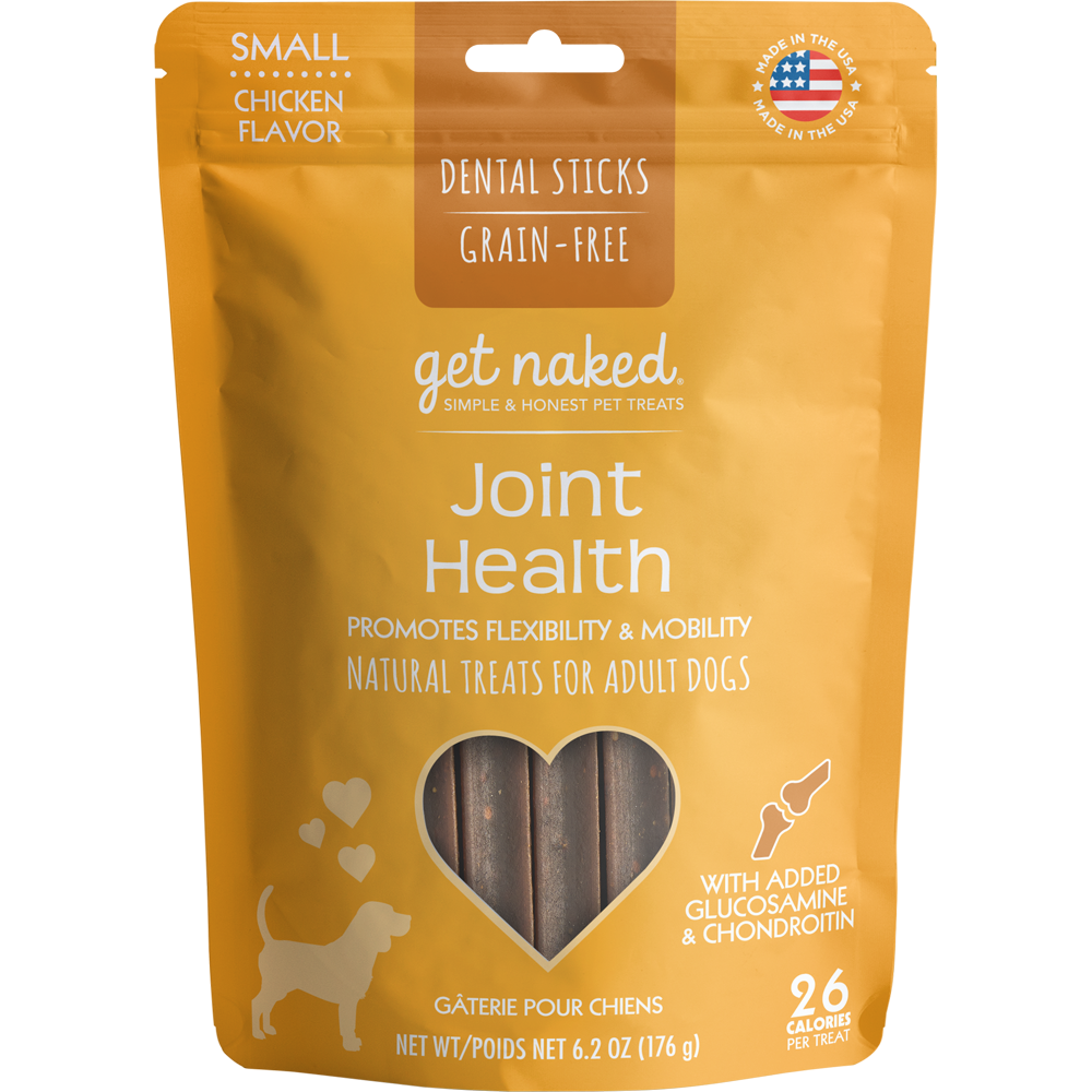 N-Bone Get Naked Grain Free Joint Health Dental Chew Dog Treats