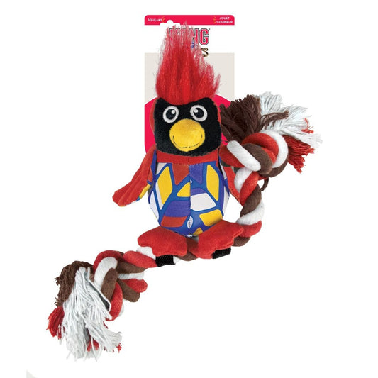 KONG Knots Clingerz Cardinal Dog Toy