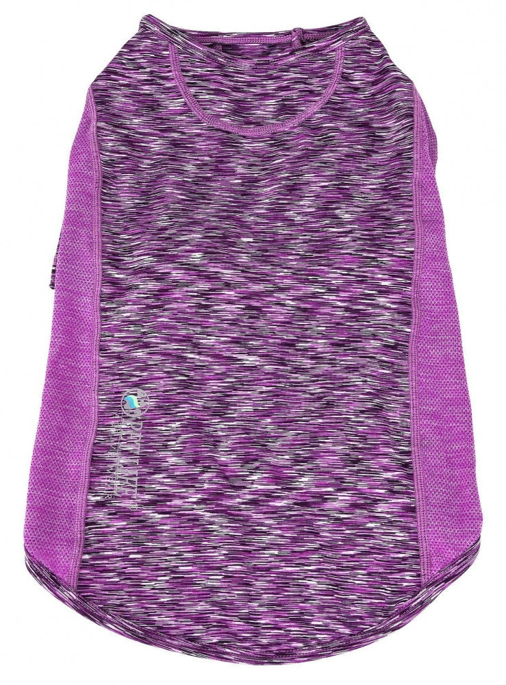 Pet Life Active Warf Speed Sporty Performance Dog T-Shirt in Purple