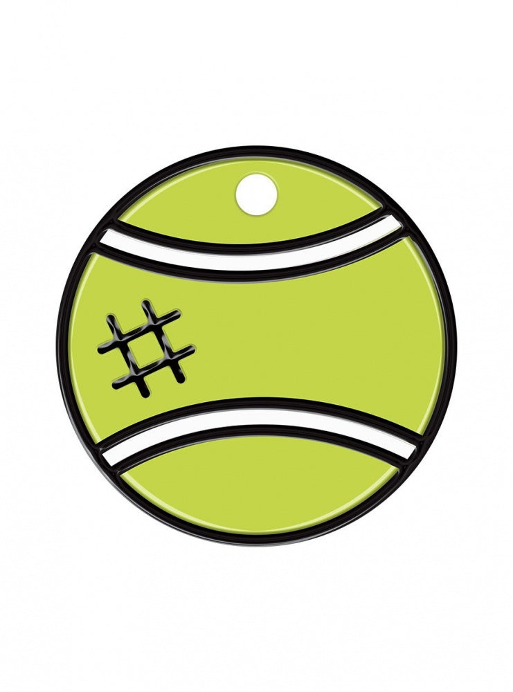 Pet Fetch Tennis Ball Emoji Smart Pet Tag