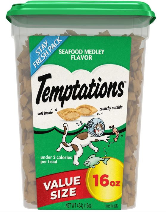 Temptations Seafood Medley Flavor Cat Treats