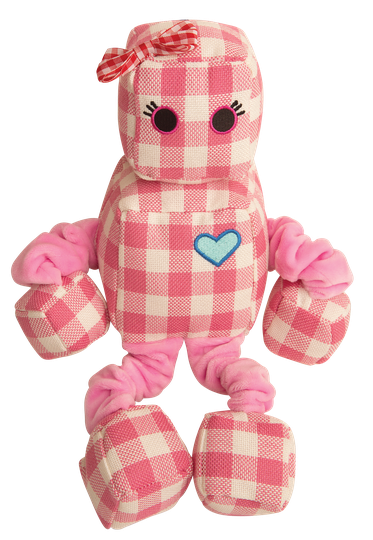 Snugarooz Rosie the Robot Plush Dog Toy