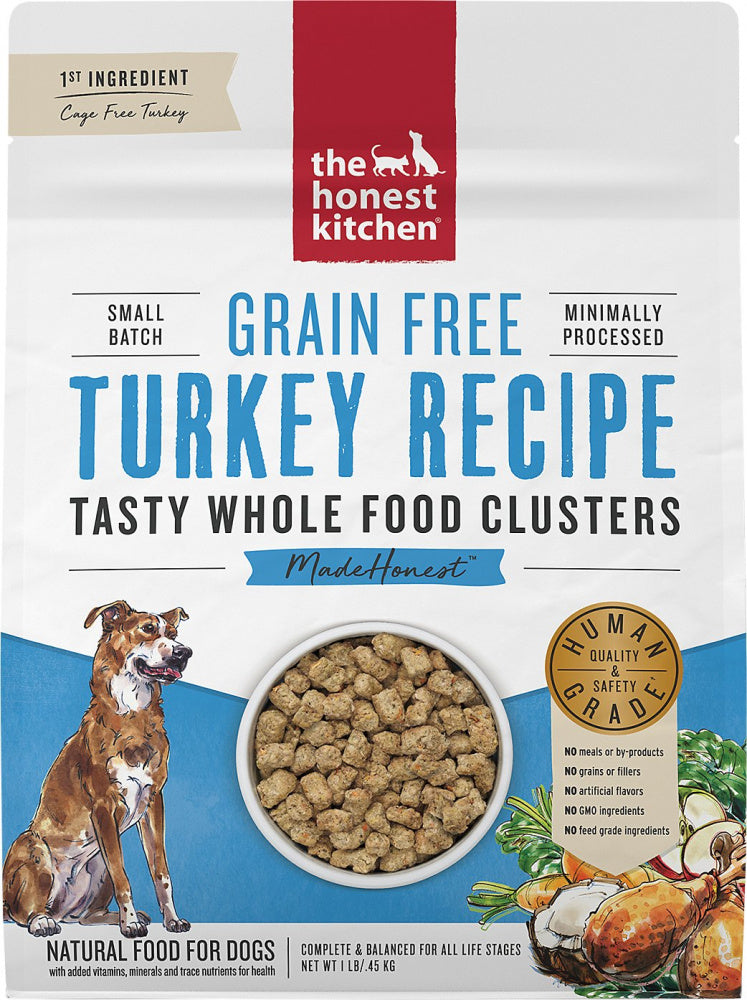 The Honest Kitchen Grain Free Turkey Recipe Whole Food Clusters Dry Dog Food