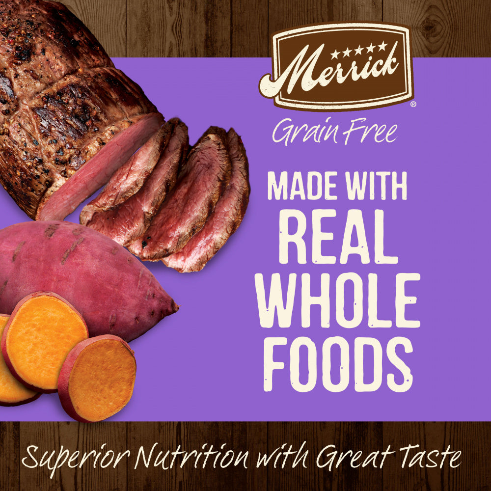 Merrick Grain Free Venison & Sweet Potato Recipe Dry Dog Food