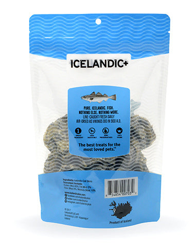 Icelandic+ Cod Skin Rolls Dog Treats