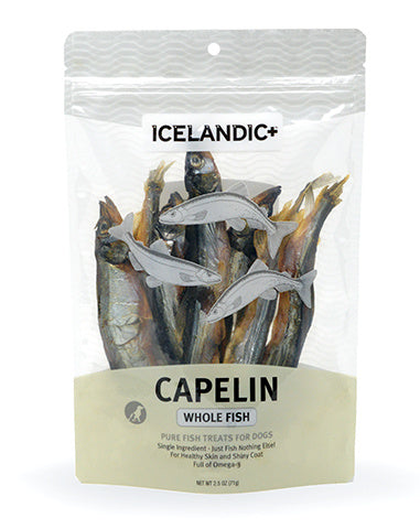 Icelandic+ Capelin Whole Fish Dog Treats