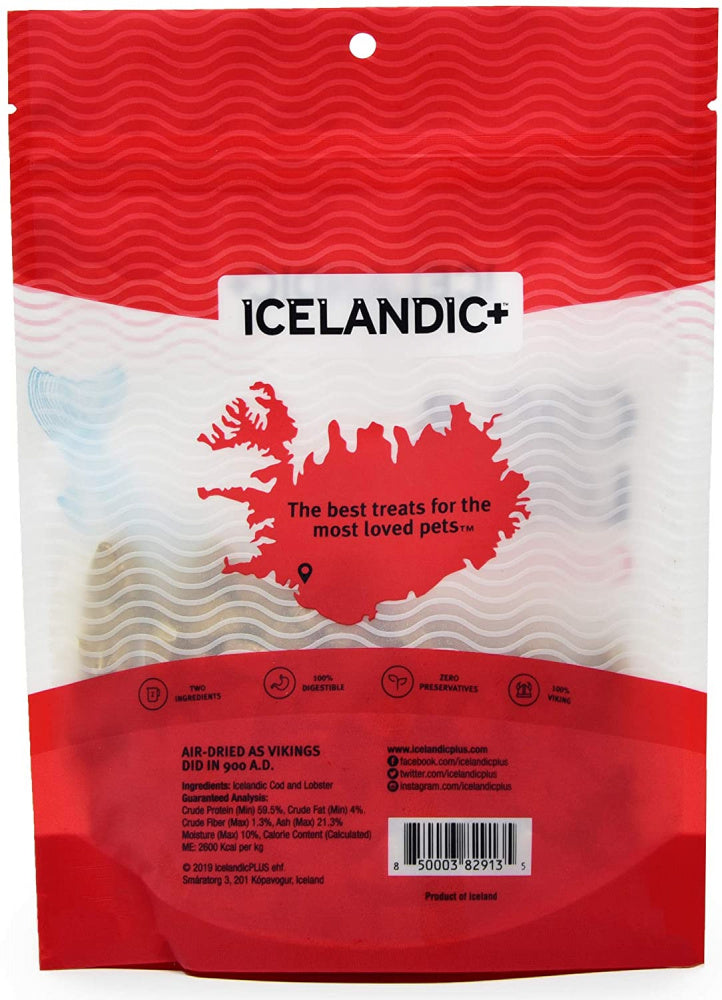 Icelandic+ Cod & Lobster Combo Bites Fish Dog Treats