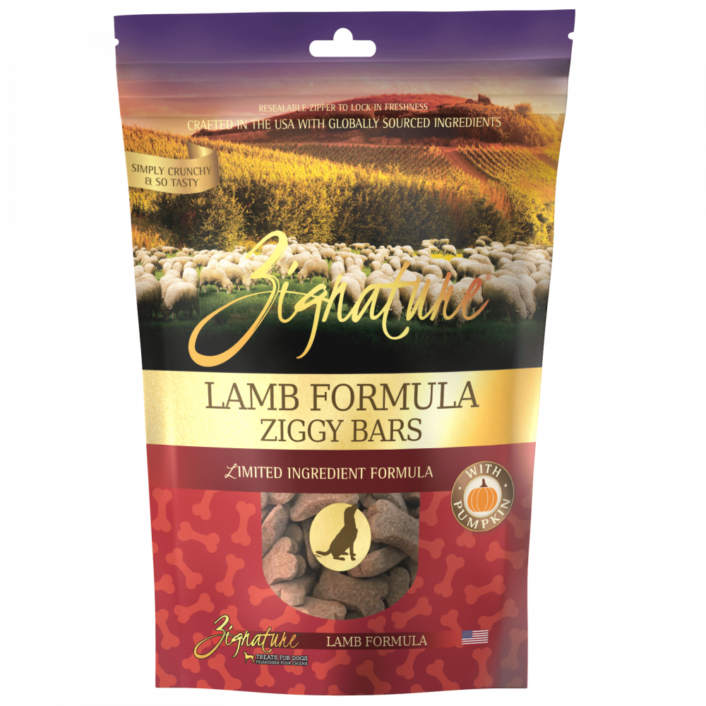 Zignature Zssential Ziggy Bars Lamb Formula Dog Treats