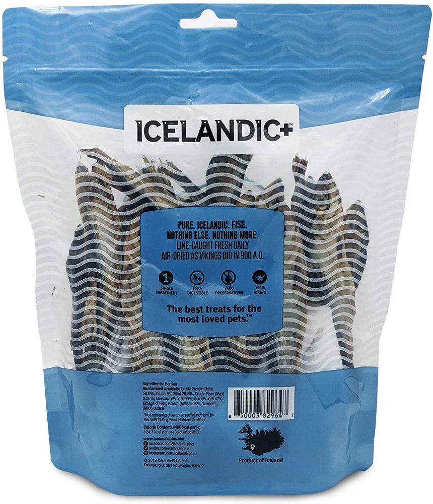 Icelandic+ Herring Whole Fish Dog treats