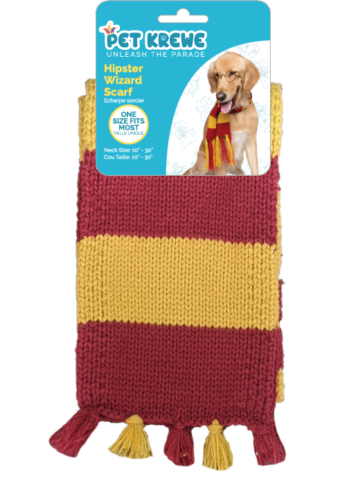 Pet Krewe Hipster Wizard Scarf for Cats & Dogs