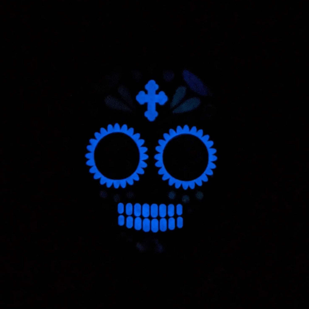 Pet Krewe Glow In The Dark Skull Bandana Costume for Cats & Dogs