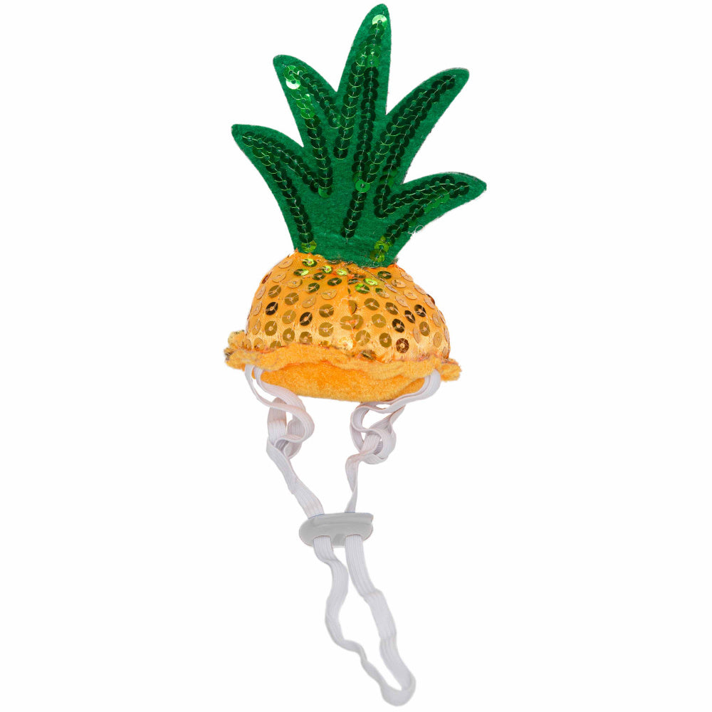 Pet Krewe Pineapple Hat & Collar Set for Cats & Dogs