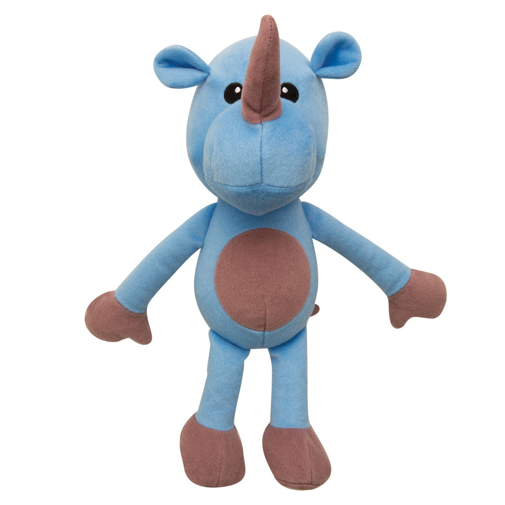 Snugarooz Robbie the Rhino Plush Dog Toy