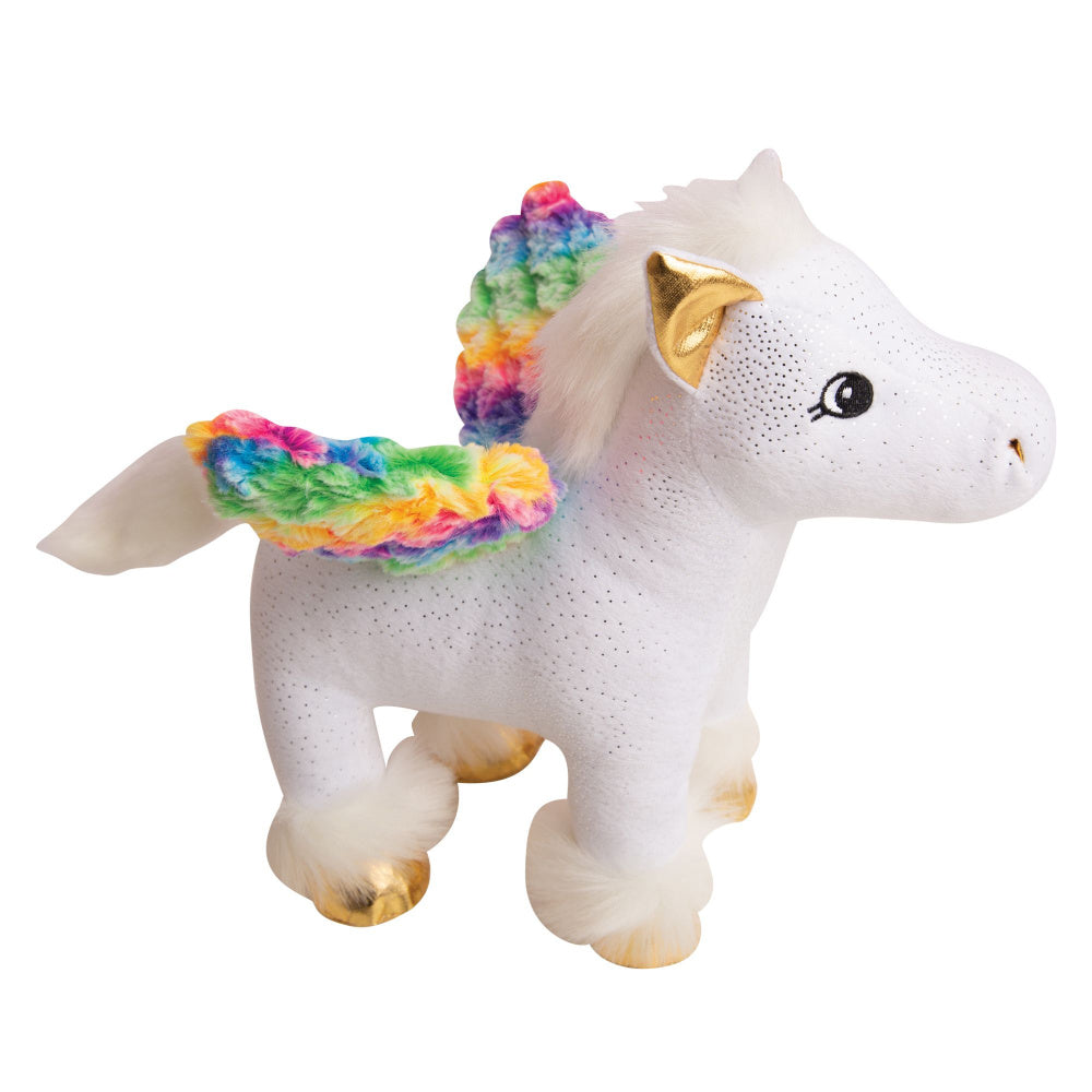 Snugarooz Peggy the Pegasus Plush Dog Toy