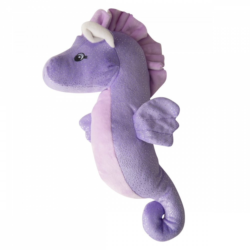 Snugarooz Shelly the Sea Horse Plush Dog Toy