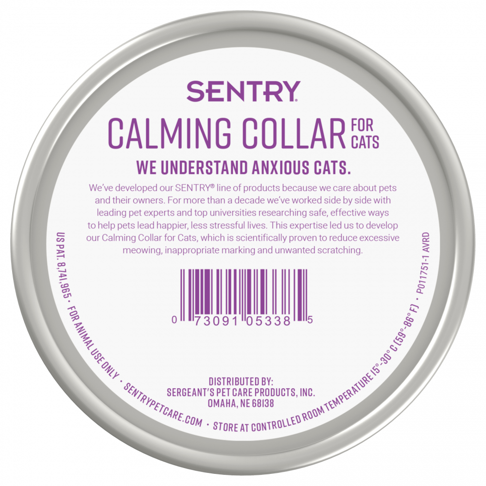 SENTRY Calming Collar for Cats