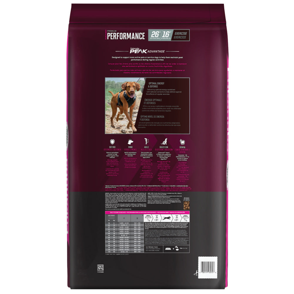 Premium Performance 26/16 Exercise Dry Dog Food