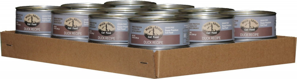 Walk About Grain Free Duck Recipe Canned Cat Food