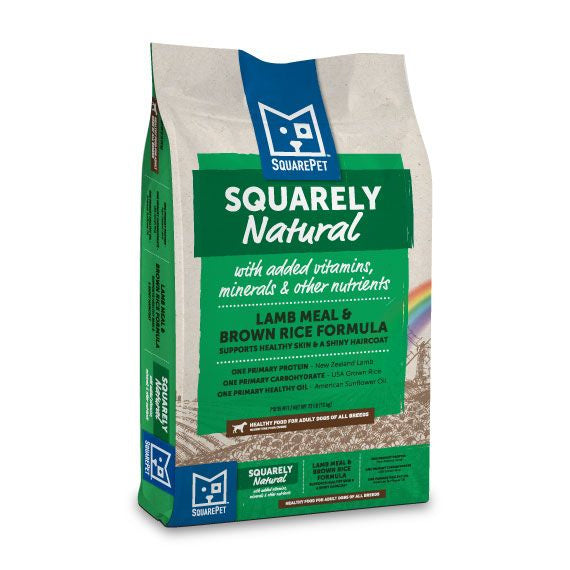 SquarePet Squarely Natural Canine Lamb Meal & Brown Rice Dry Dog Food