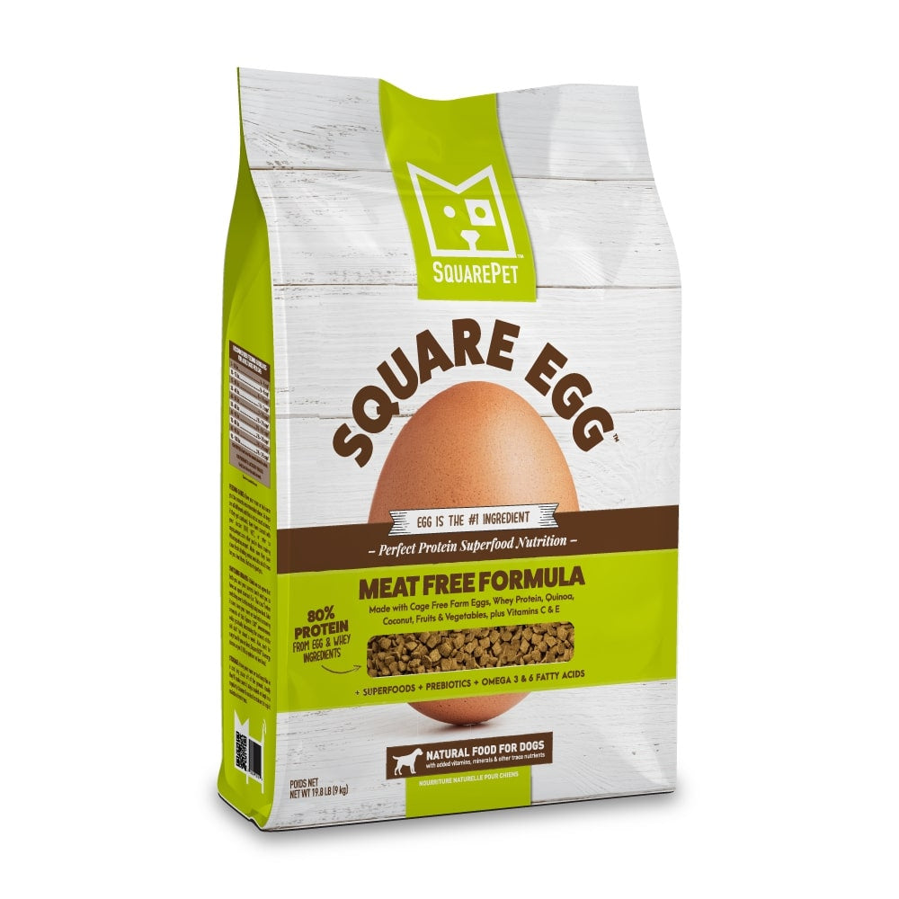 SquarePet Square Egg Meat Free Canine Dry Dog Food