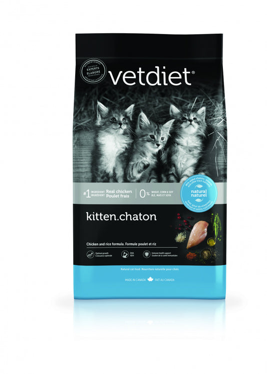 Vetdiet Chicken & Rice Formula Dry Kitten Food