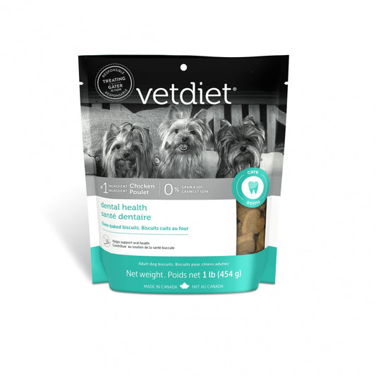 Vetdiet Dental Health Chicken Dog Biscuits