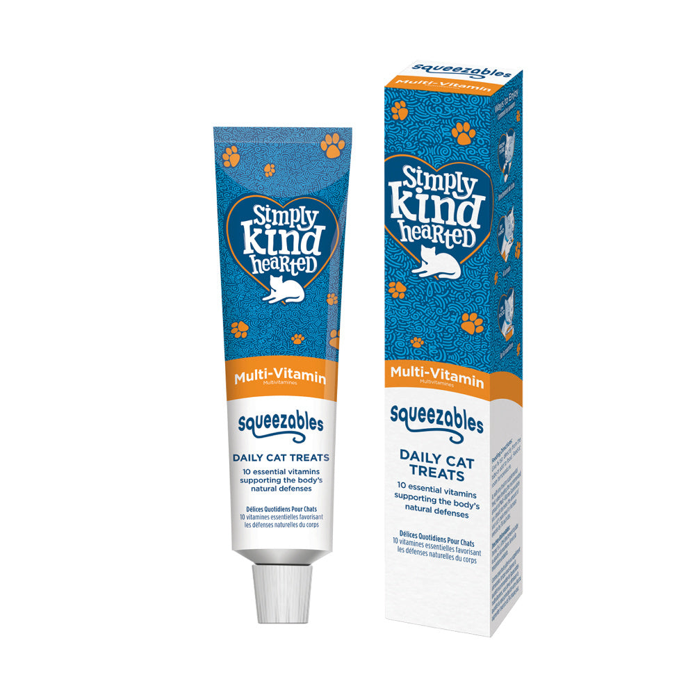 Simply Kind Hearted Squeezables Multi-Vitamin Cat Treats