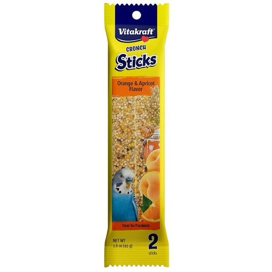 Vitakraft Parakeet Crunch Sticks With Orange