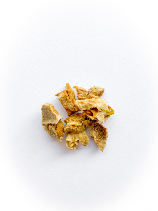 Side By Side Small Batch Freeze Dried Chicken Gizzards Dog Treats