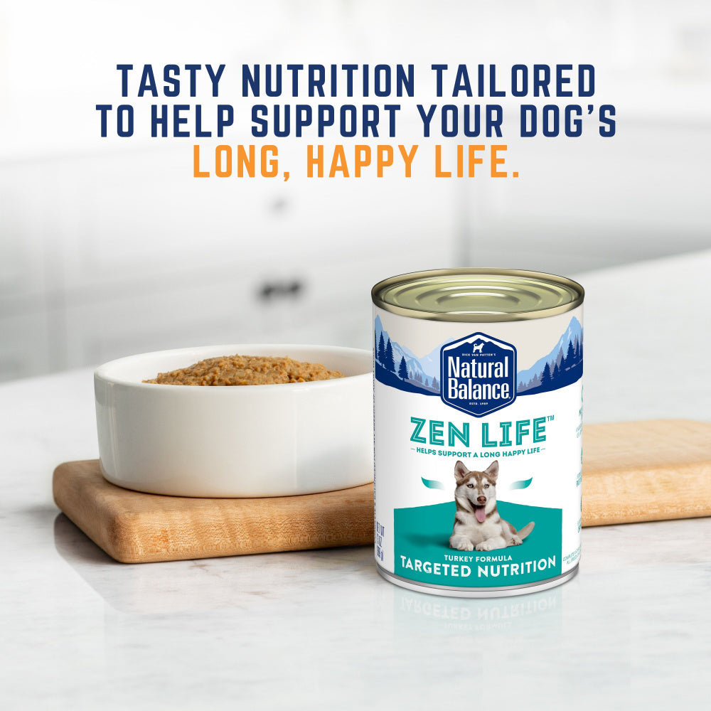 Natural Balance Zen Life Turkey Formula Wet Dog Food