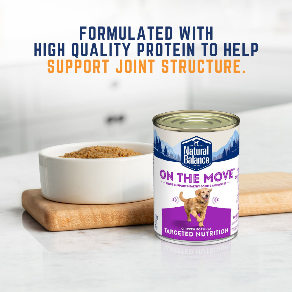 Natural Balance On the Move Chicken Formula Wet Dog Food