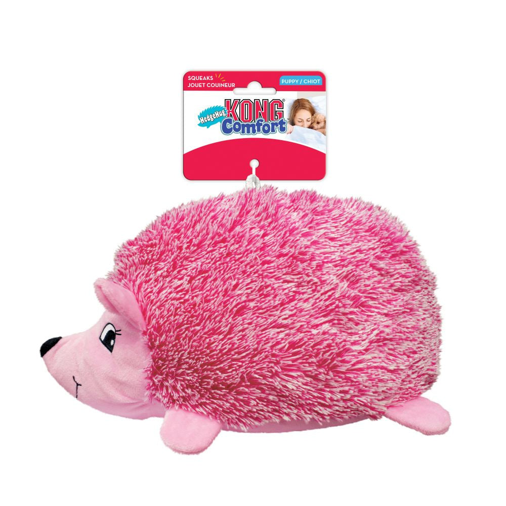 KONG Comfort HedgeHug Puppy Dog Toy  (Color Varies)