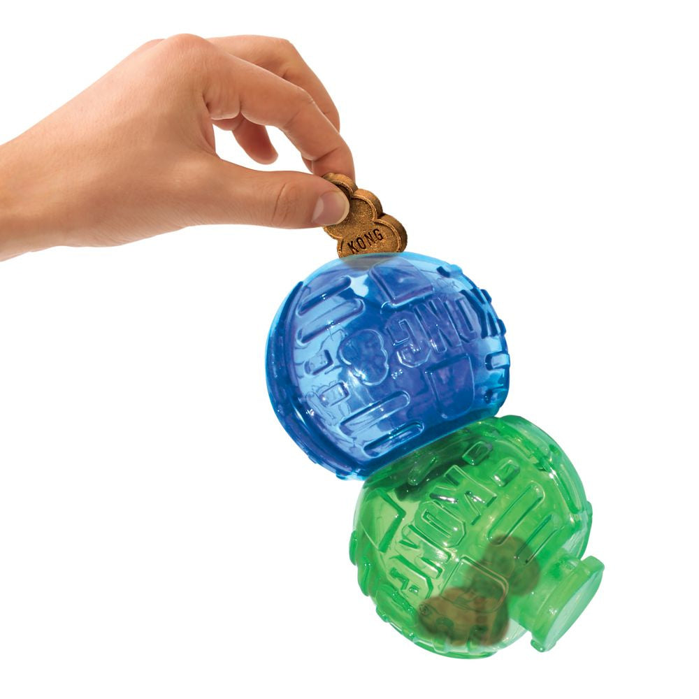 KONG Lock-It Treat Puzzle Dog Toy (2-pk)