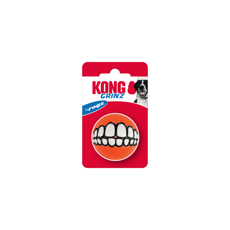 KONG ROGZ Grinz Dog Toy   (Colors Vary)