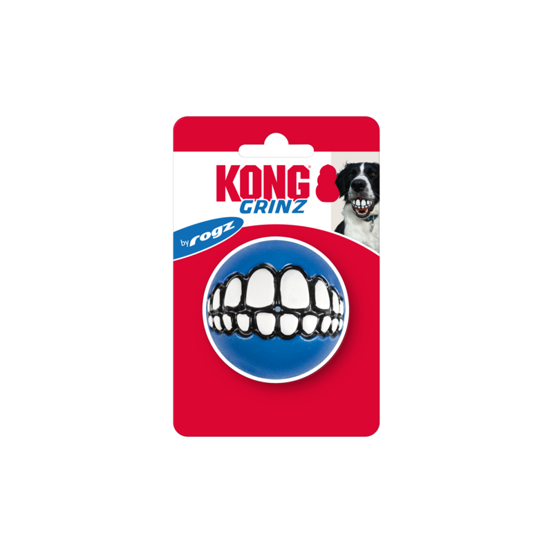 KONG ROGZ Grinz Dog Toy   (Colors Vary)