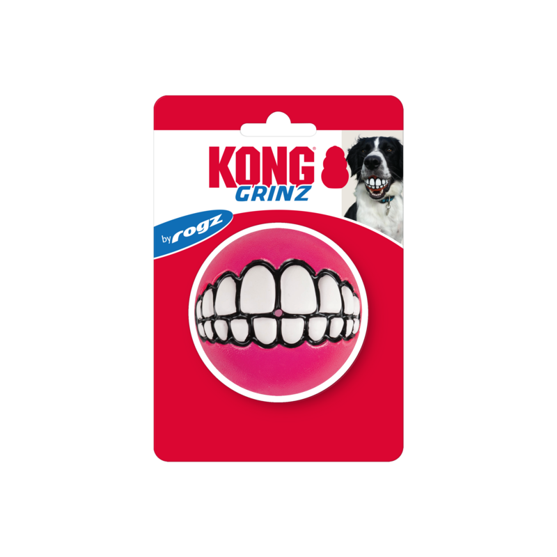 KONG ROGZ Grinz Dog Toy   (Colors Vary)