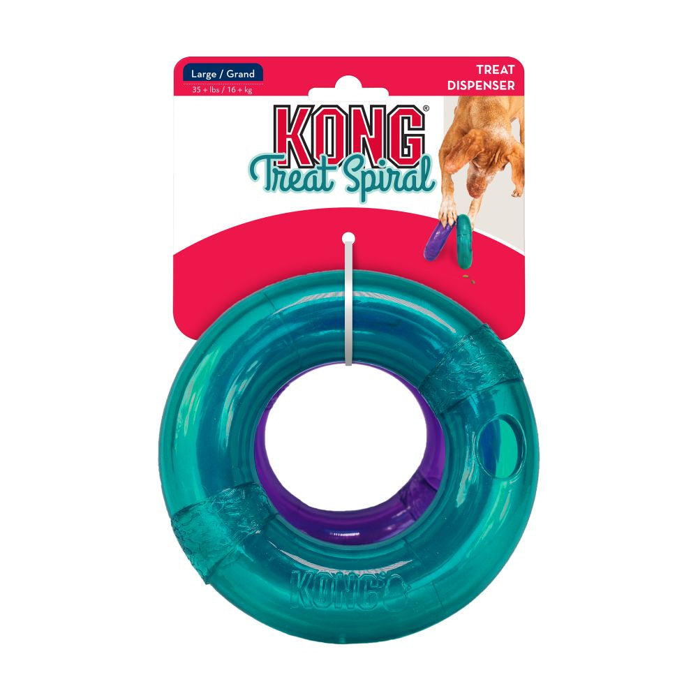 KONG Treat Spiral Ring  Dog Toy