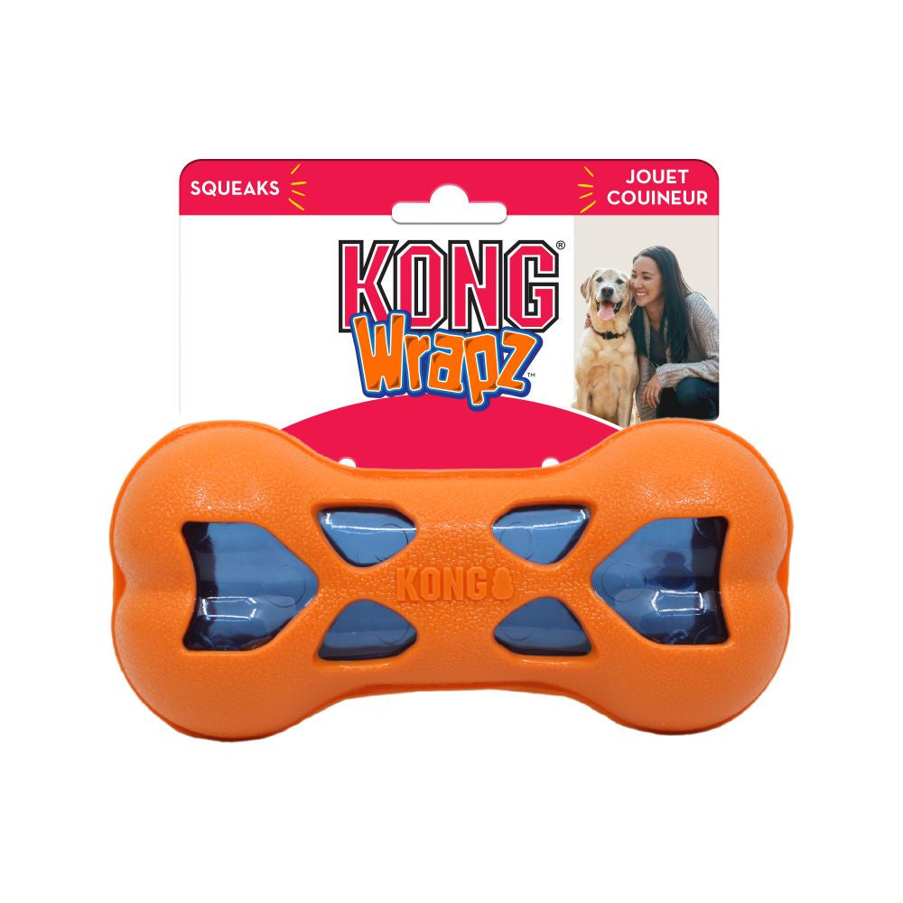 KONG Wrapz Ball Dog Chew Toy