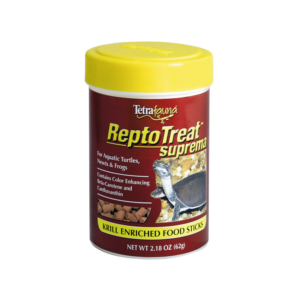 Tetrafauna ReptoTreat Supreme Krill Enriched Sticks Turtle, Newt & Frog Treats