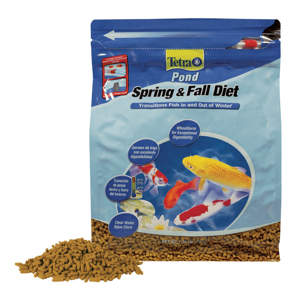 Tetra Pond Spring & Fall Diet Transitional Fish Food