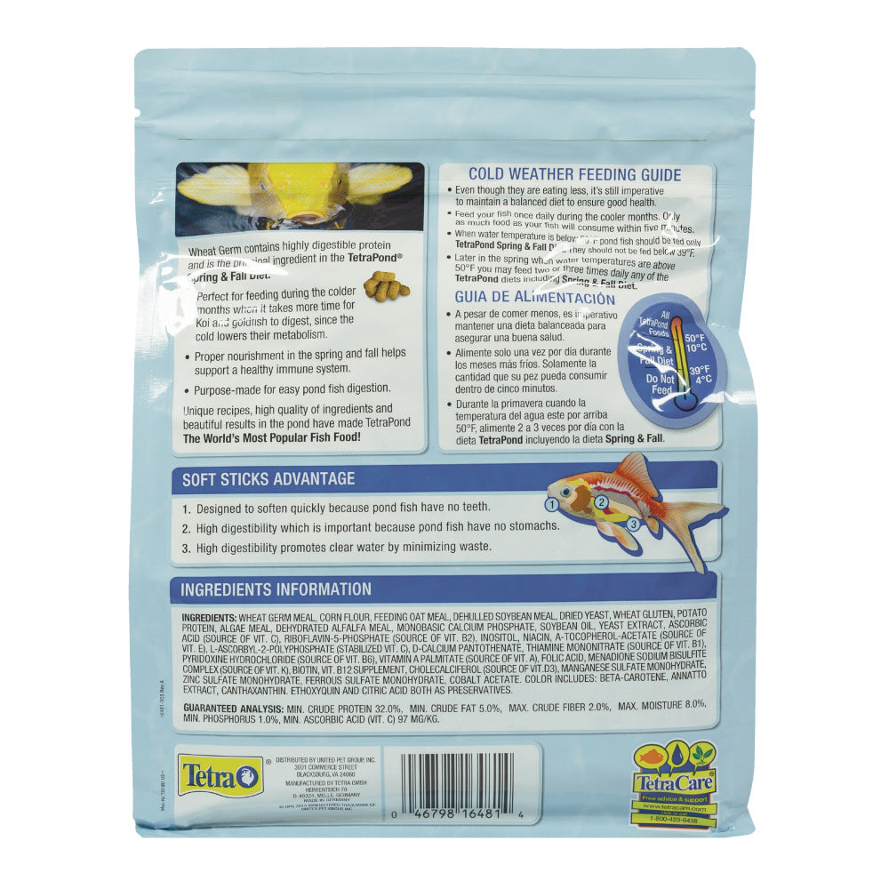 Tetra Pond Spring & Fall Diet Transitional Fish Food