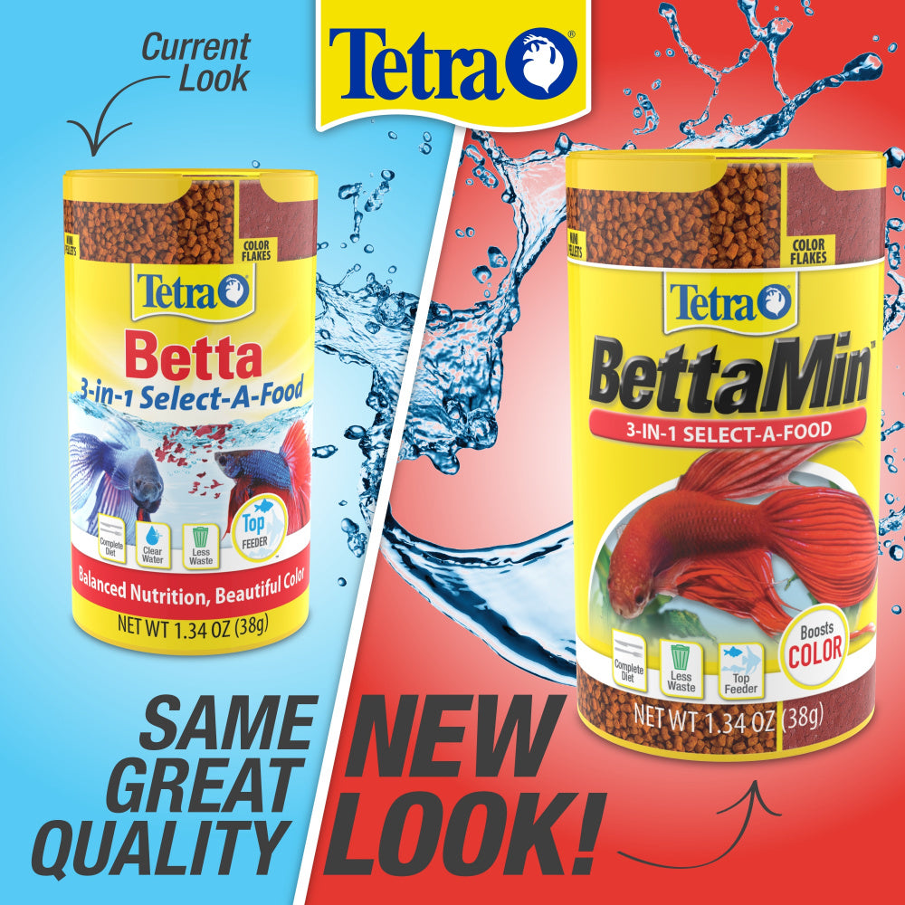 Tetra Betta 3-in-1 Select-A-Food Fish Food