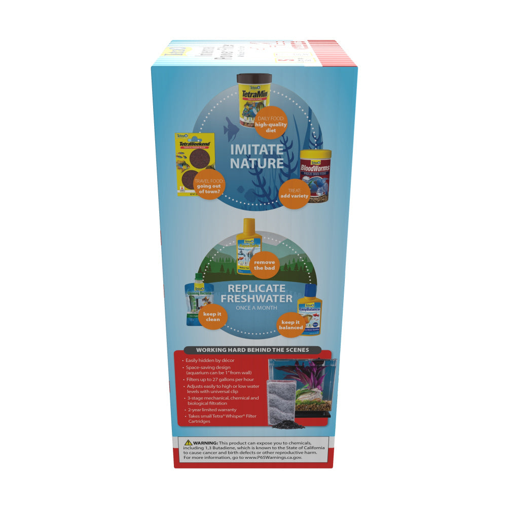 Tetra Whisper 4 Gallon Internal Submersible Water Filter