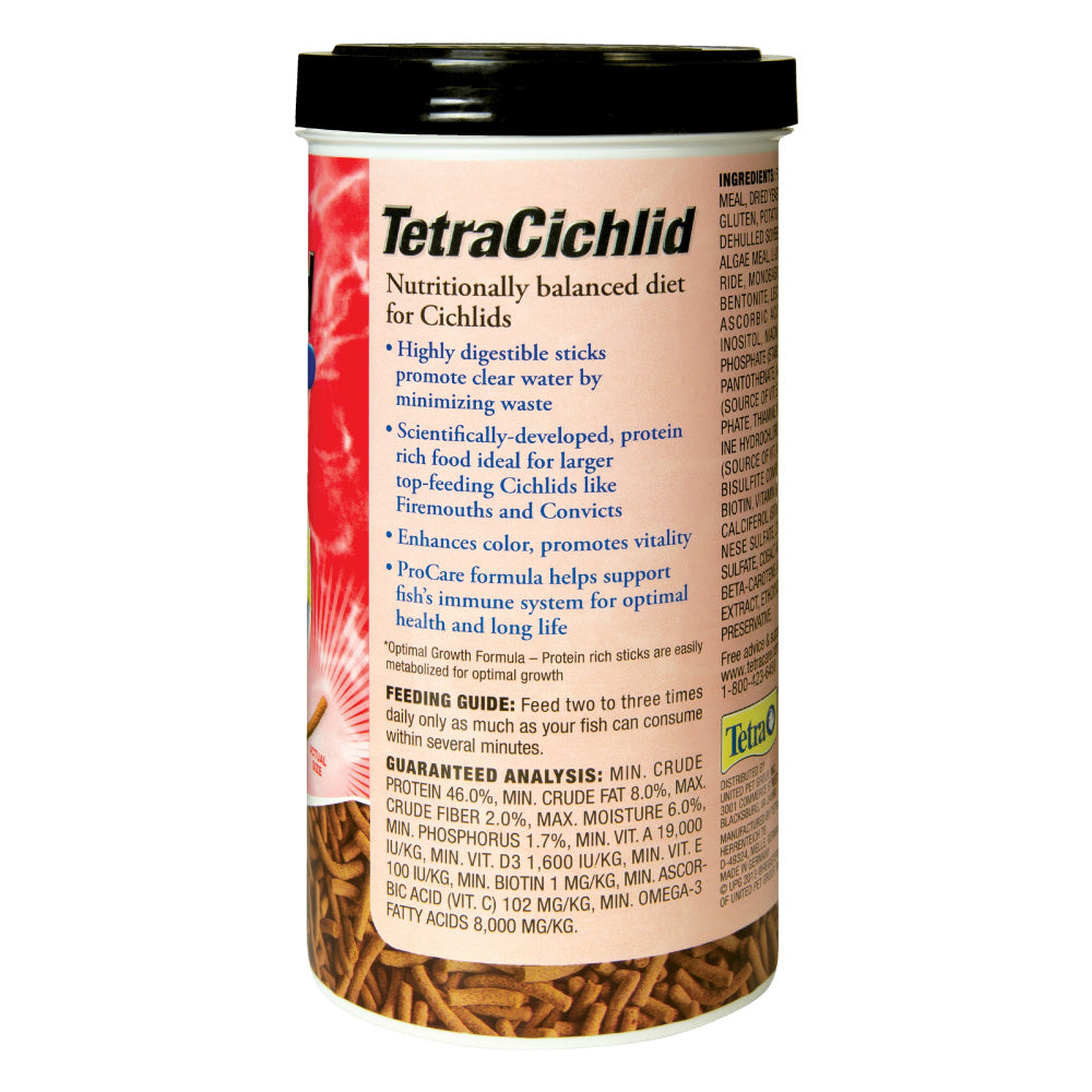 Tetra Cichlid Floating Cichlid Sticks Fish Food