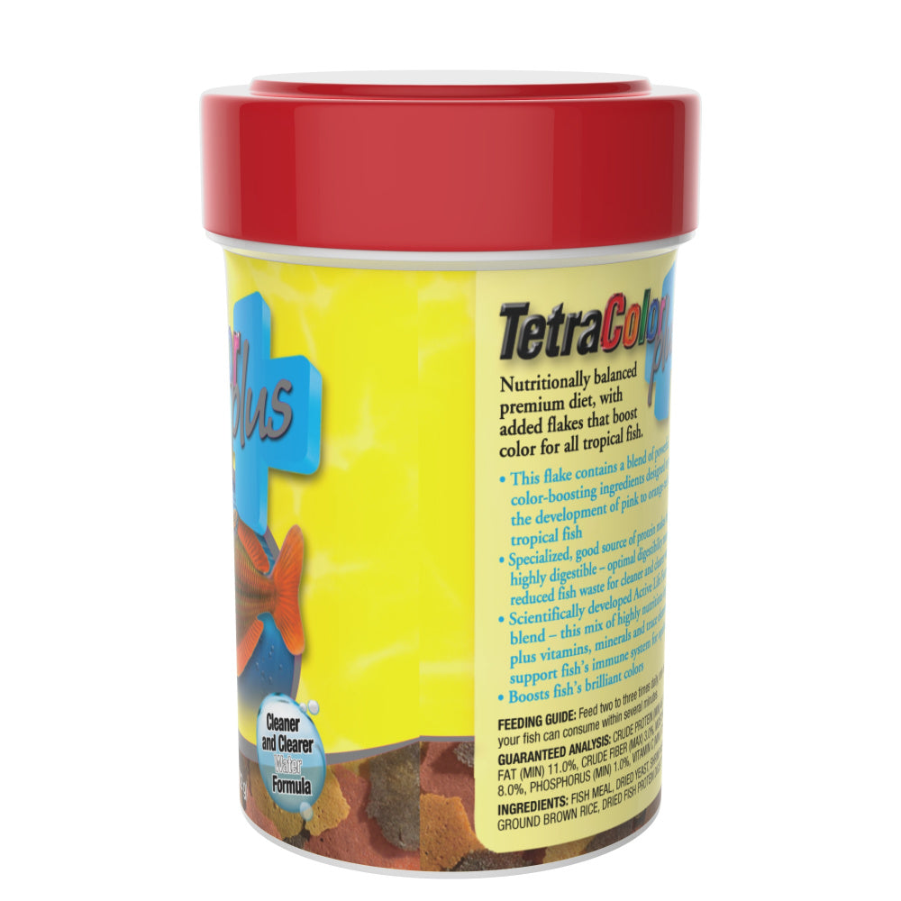 Tetra Color Plus Tropical Flakes Fish Food