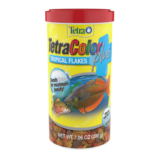 Tetra Color Plus Tropical Flakes Fish Food